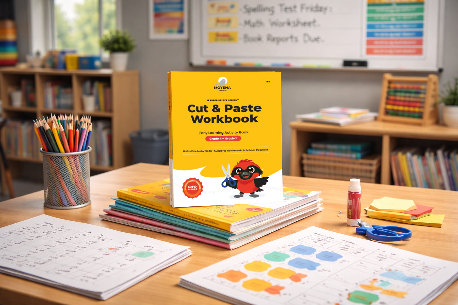 Learner Helper Series: Cut & Paste Workbook #1